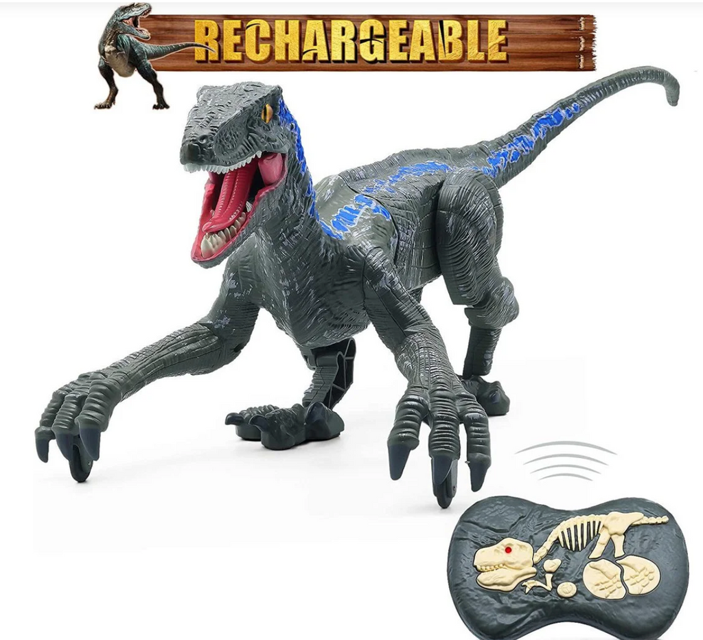 Dinosaurio con control remoto